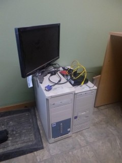Acer Monitor And (2) Computer Towers *Note: No Hard Drive*