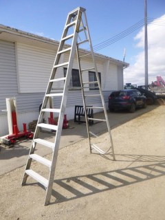 12ft Aluminum Step Ladder