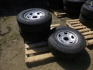 Qty Of (3) Wrangler Good Year 275/70R18 Tires w/ Rims
