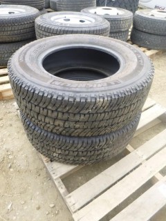 (2) Michelin A/T LT 275/70R18 Tires
