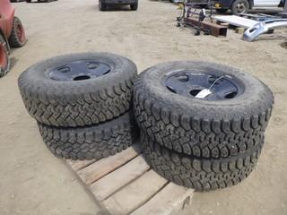Qty Of (4) Dunlop Rover M/T 275/70R18 Tires w/ Rims