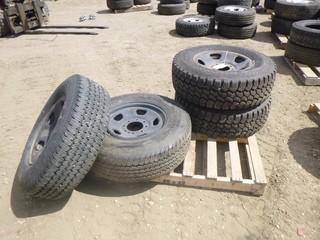 (2) Contential Contrac 275/70R18 Tires w/ Rims And (2) Nitro HD Grappler 275/70R18 Tires w/ Rims