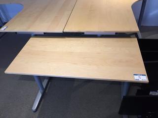 Desk, 47"L x 23-1/2"W x 28"H.