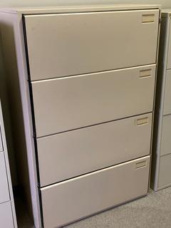 File Cabinet, 36" x 18" x 56".