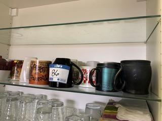 Quantity of Assorted Coffee Mugs.