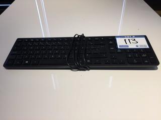 HP Wired Keyboard.