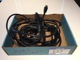 (3) HDMI Cables.