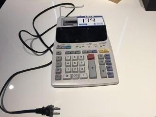 Sharp EL-1801V Printing Calculator.