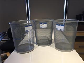Quantity of Metal Waste Baskets.