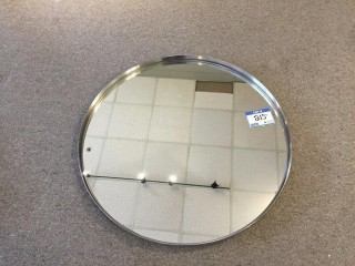 Round Mirror, 27-1/2" Diameter.