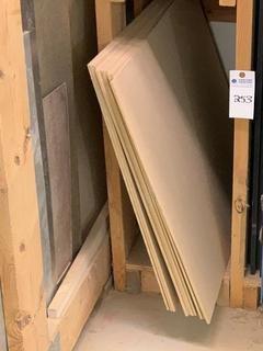 Quantity of Assorted MDF, Various Sizes/Widths.