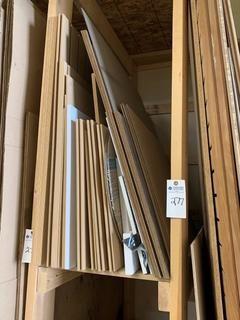 Quantity of Assorted MDF.