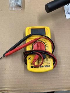 Sperry DM-350A Digital Multimeter.