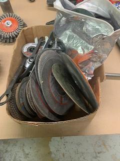 Quantity of Assorted Grinding Disks.