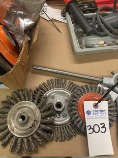 Lot of (3) Wire Wheels.