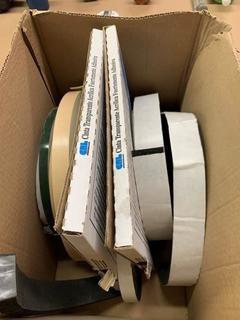 Lot of Assorted Adhesive Tape.