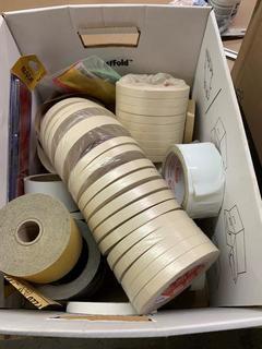 Lot of Assorted Masking Tape.