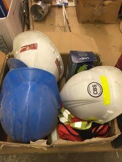 Quantity of Hard Hats/Safety Vests.