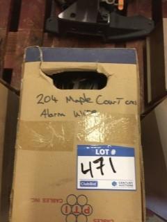 Box of Alarm Wire.