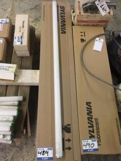 Quantity of Sylvania Fluorescent Bulbs.