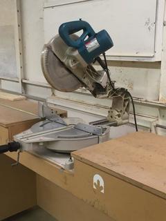 Makita LS1214 Sliding Compound Miter Saw with Stand.