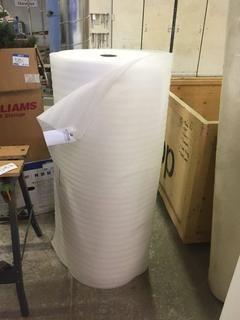 Roll of Packing Foam.