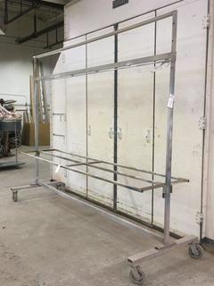 Painting Rack, Approximately 8' x 10'.