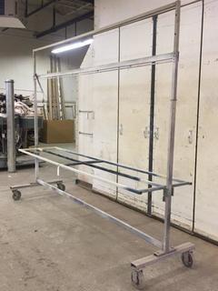 Painting Rack, Approximately 8' x 10'.