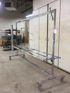 Painting Rack, Approximately 8' x 7-1/2'.