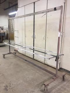 Painting Rack, Approximately 8' x 7-1/2'.