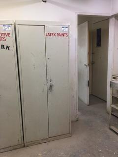 Metal Locker, 30" x 72" x 18", Contents Included.