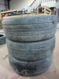 (3) Goodyear Assurance P265/65R18.