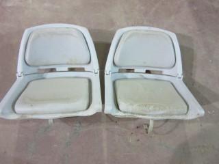 (2) Folding Marine Seats.