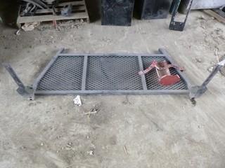 74 3/4in X 23in Headache Rack w/ Fire Extinguisher Bracket