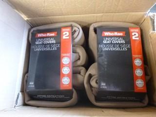 Qty Of (4) Who-Rae Universal Seat Covers