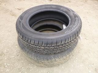(1) Toyo Open Country LT225/75 R17 Tire And (1) Hankook Optimo P225/60 R17 Tire