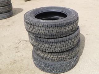 Qty Of (4) Continental HDR 225/70 R19.5 Tires