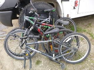 Qty Of (3) Assorted Bikes *Note: Parts Only*