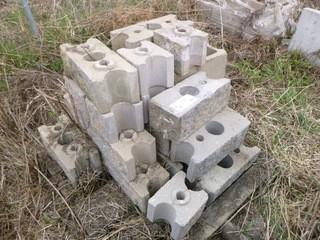 Qty Of Cement Blocks *Note: Item Cannot Be Removed Until June 2 Unless Mutually Agreed Upon*