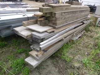 Qty Of Assorted Size Pieces Of Dunnage *Note: Item Cannot Be Removed Until June 2 Unless Mutually Agreed Upon*