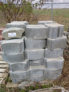 Qty Of 14 1/2in X 5 1/4in X 7 1/2in Concrete Blocks *Note: Item Cannot Be Removed Until June 2 Unless Mutually Agreed Upon*