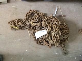 Qty Of (3) Chains w/ Hooks