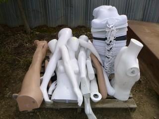 Qty Of Mannequins And Mannequin Hangers