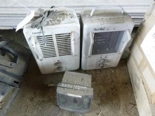 Qty Of (3) 1500W Heaters