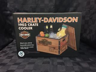Harley Davidson 1903 Crate Cooler.