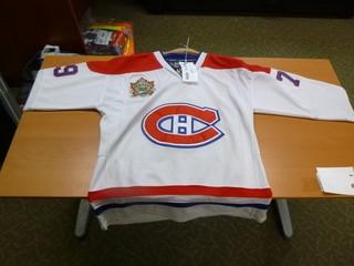 Size 50 CCM Rbk #79 Andrei Markov Montreal Canadiens Hockey Jersey w/ Calgary 2011 Heritage Classic Patch