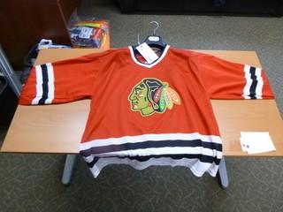 Size L CCM Chicago Blackhawks Hockey Jersey