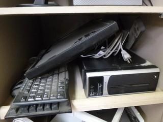 Dell E177FOC 16in Monitor C/w Emachines EL1200 Tower And (2) Keyboards *Note: No Hard Drive*