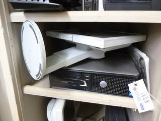 NEC LCD1970VX LCD Monitor C/w Dell Optiplex 745 Tower And Keyboard *Note: No Hard Drive Or Cords*