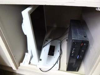 Nec LCD1970VX LCD Monitor C/w Lenovo Model RYI Tower And Keyboard *Note: No Hard Drive*